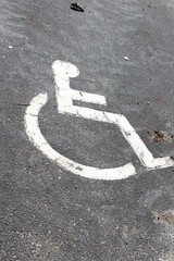handicapped parking sign