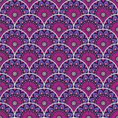 Vintage floral seamless pattern