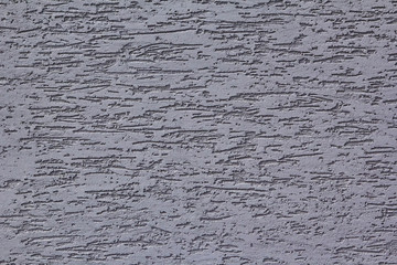 Texture of gray textured decorative plaster