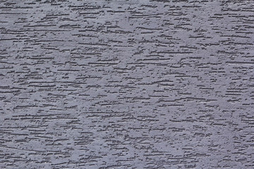 Texture of gray textured decorative plaster