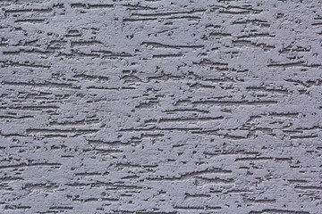 Texture of gray textured decorative plaster