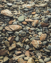 pebbles on the beach