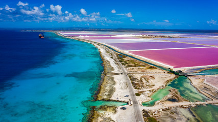 Bonaire Coast, Salt Pier.