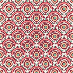 Vintage floral seamless pattern