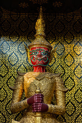 Beautiful art and landmark of thailand