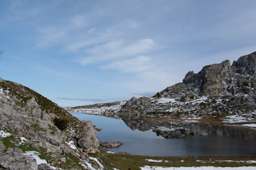Lakes of Covandonga, Picos de Europa, Asturias, Spain