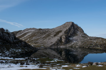 Lakes of Covandonga, Picos de Europa, Asturias, Spain