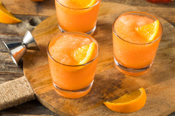 Homemade Frozen Aperol Spritz Slushy