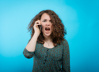 Woman with smartphone