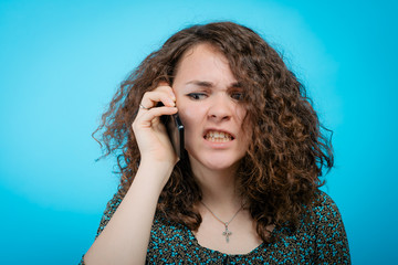 Woman with smartphone