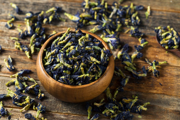 Dried Organic Butterfly Pea Flowers