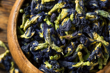 Dried Organic Butterfly Pea Flowers