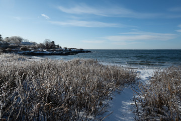 winter on the coast