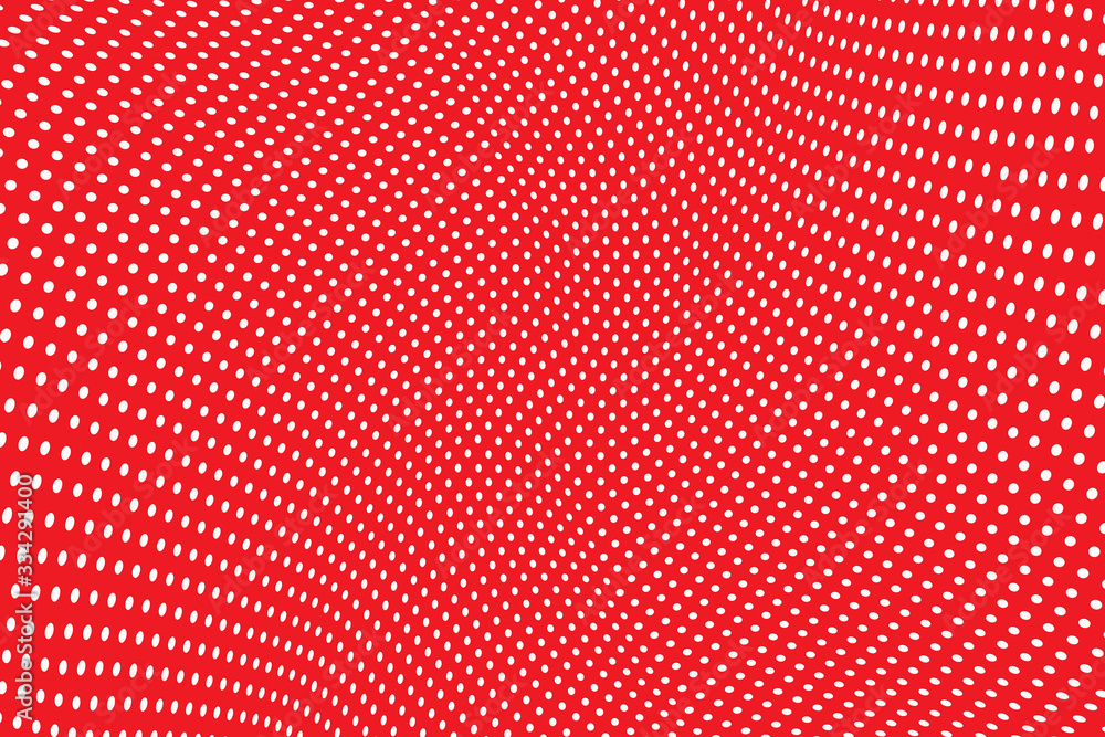 Poster abstract background with dots and circles.