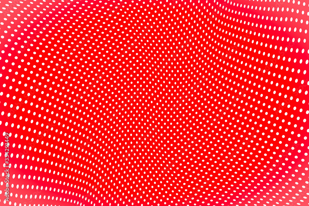 Poster abstract background with dots and circles.