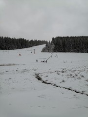 winter rural landscape