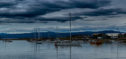 Veleros en la bahía