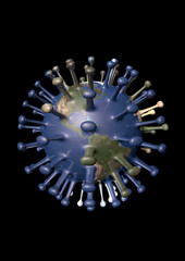 gears on white background