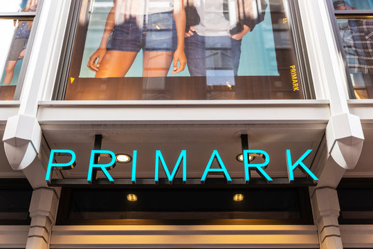 Primark clothing store in Amsterdam, Netherlands