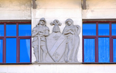 The apartment house of Anna Shugaeva was built in 1913-1914 in the neo-Gothic style with bas-relief...