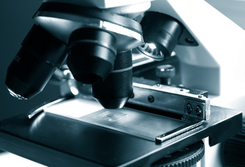 science laboratory microscope macro detail
