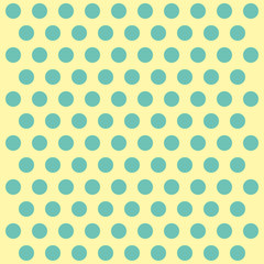 Fototapeta na wymiar Happy Easter pattern polka dots