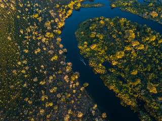 Miranda River photographed in Corumbá, Mato Grosso do Sul. Pantanal Biome. Picture made in 2017.