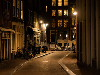 Fototapeta na wymiar Empty Amsterdam