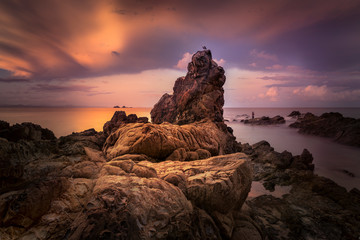 Byron Bay at sunset,  Australia