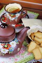 Te con biscotti