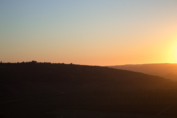 Fototapeta na wymiar sunset in Portugal