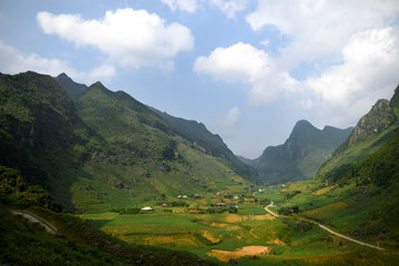 Fototapeta premium paysage vietnamien