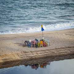 Beaches of Brazil - Praia Bela Beache, Paraiba state - Brazil