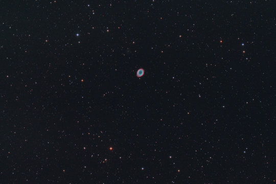 M57 Nebulosa ad anello nella costellazione della Lira 