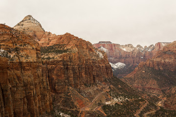 view of zion national park