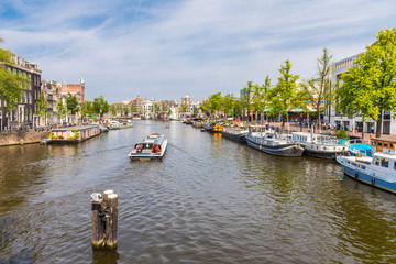 Amsterdam canal boat