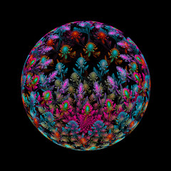 The colors in the series, awesome digital art paint. Background consists of fractal color texture and is suitable for use in projects on imagination, creativity and design.  3d fractal render