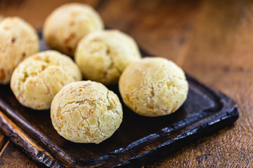 batch of home made Brazilian cheese bread.