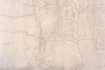 light concrete wall with slight cracks