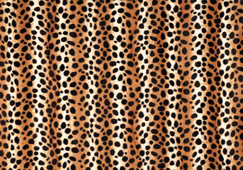 A pic of a wavy leopard skin print