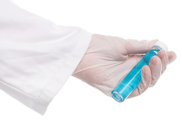 Vial with vaccine