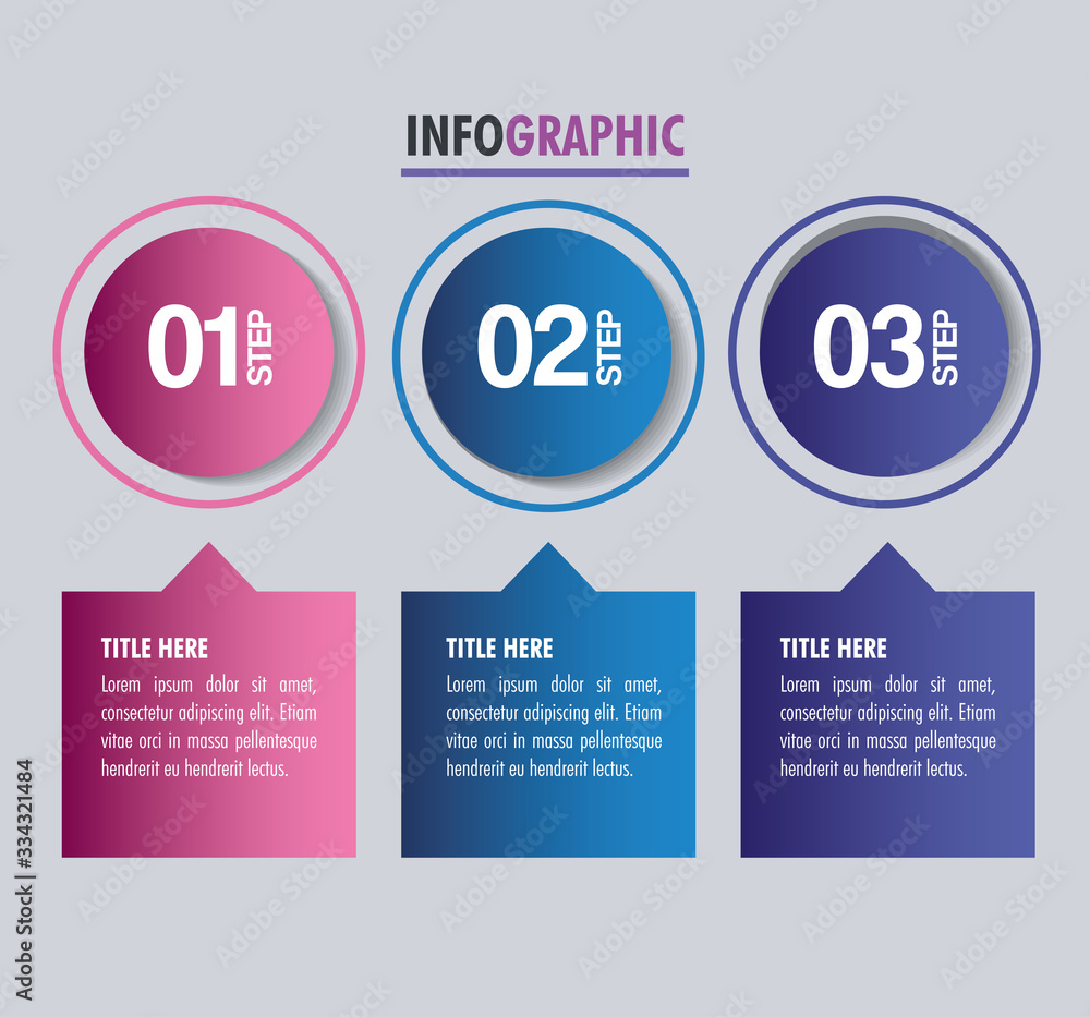 Poster statistical infographic with numbers icons vector illustration design