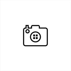Camera logo, Camera logo design vector illustration, camera logo design template vector image