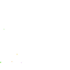 Rainbow Festive Confetti. Carnival Star Falling.