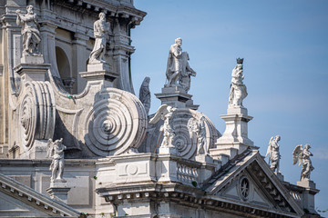 Obraz premium Basilica Santa Maria della Salute at Grand Canal in Venice, Italy