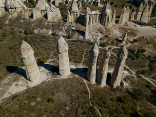 Hoodoos of Cappadocia. Turkey central plateau is home to a very unique set of geological features...