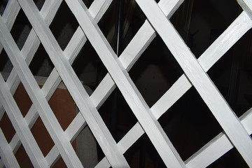 abstract background, wooden lattice, geometric pattern