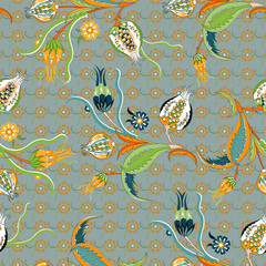 ethnic iznik ottoman pattern