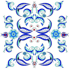 ethnic iznik ottoman pattern