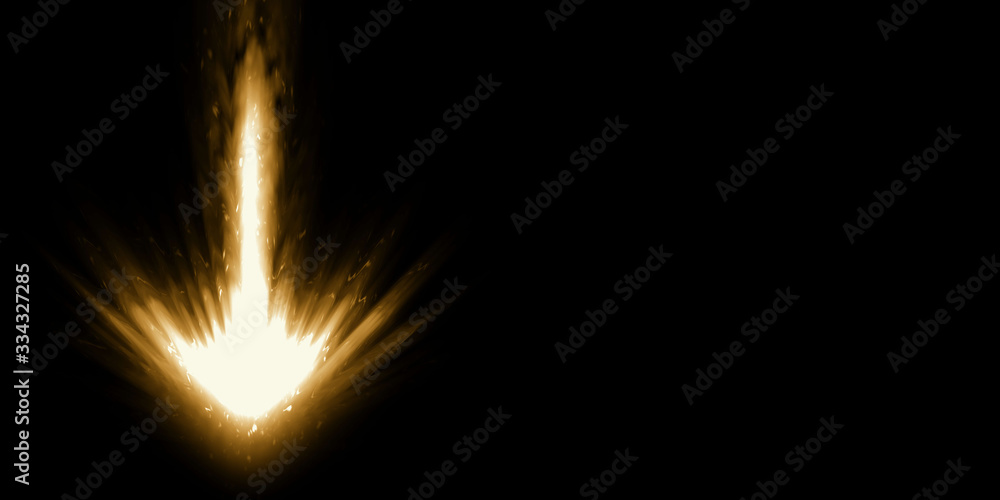 Canvas Prints scintillating spark